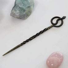 Load image into Gallery viewer, Snake Metal Hairpin
