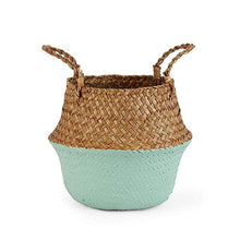 Load image into Gallery viewer, Hand Woven Natural Baskets Norse Decor