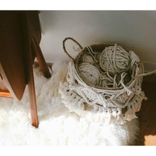 Load image into Gallery viewer, Hand Woven Natural Baskets Norse Decor