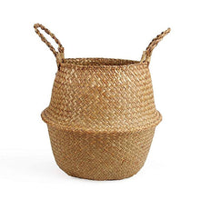 Load image into Gallery viewer, Hand Woven Natural Baskets Norse Decor