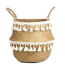 Load image into Gallery viewer, Hand Woven Natural Baskets Norse Decor