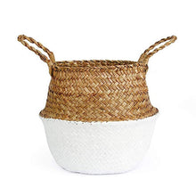 Load image into Gallery viewer, Hand Woven Natural Baskets Norse Decor