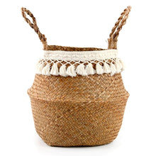 Load image into Gallery viewer, Hand Woven Natural Baskets Norse Decor