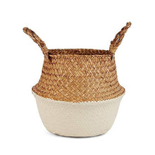 Load image into Gallery viewer, Hand Woven Natural Baskets Norse Decor