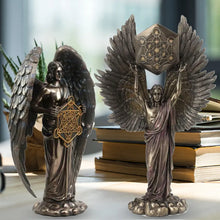Load image into Gallery viewer, Mystical Angel Merkaba Statue