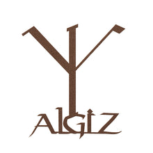 Load image into Gallery viewer, Viking Protection Symbol Metal Wall Sign