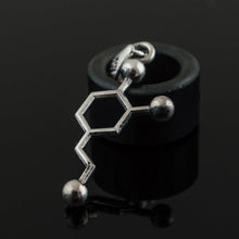 Load image into Gallery viewer, Dopamine Symbol Pendant Sterling Silver Handmade Jewelry