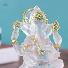 Load image into Gallery viewer, Transparent Ganesh Elephant God Statue