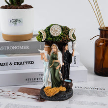 Load image into Gallery viewer, Celtic Triple Goddesses Statue