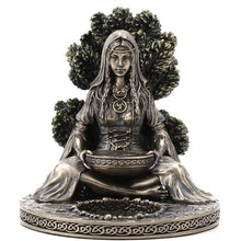 Load image into Gallery viewer, Celtic god Cernunnos Statue Candles Holder