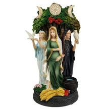 Load image into Gallery viewer, Celtic Triple Goddesses Statue