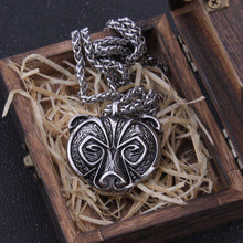 Load image into Gallery viewer, Berserker Bear Totem Necklace