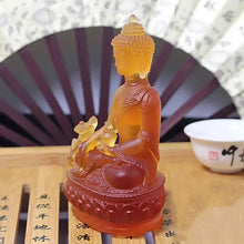 Load image into Gallery viewer, Blue Buddha Statue - Blue