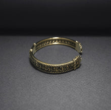 Load image into Gallery viewer, Bronze Viking Jormungandr Bracelet