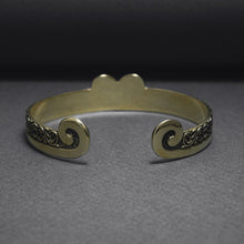 Load image into Gallery viewer, Bronze Viking Troll Cross Bracelet