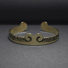 Load image into Gallery viewer, Bronze Viking Troll Cross Bracelet