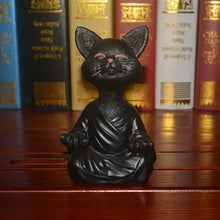 Load image into Gallery viewer, Buddha Cat Statue