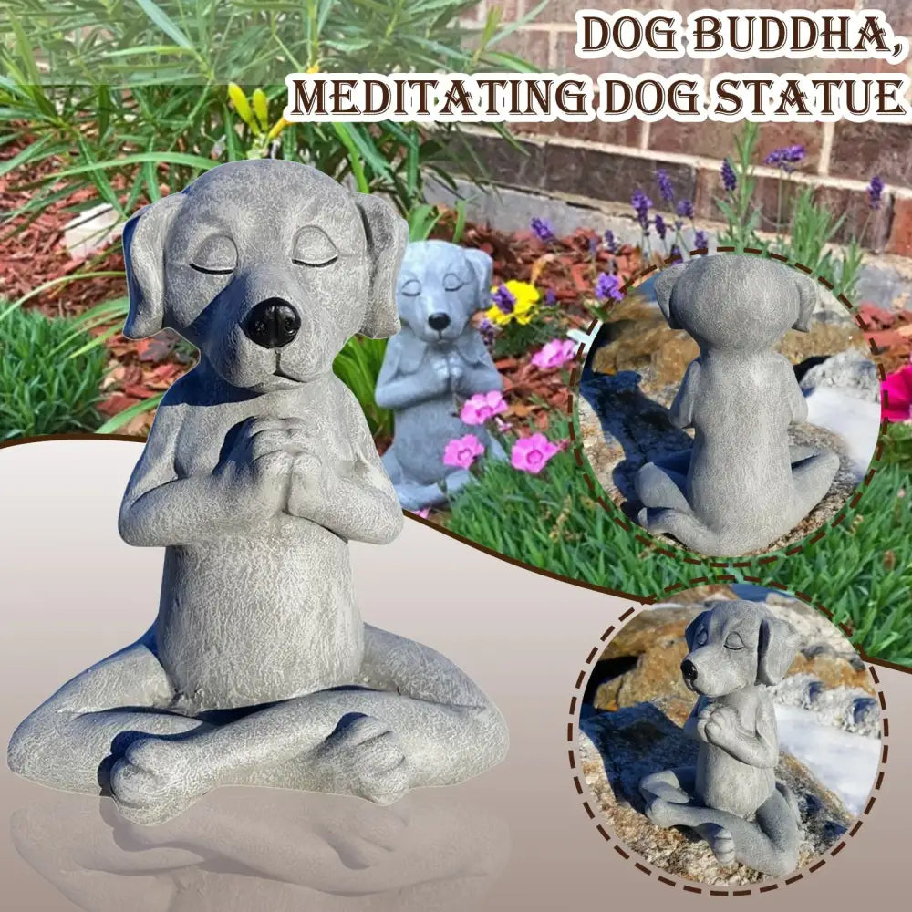 Buddha Dog Statue - Buddha Dog Statue / Resin