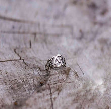 Load image into Gallery viewer, Handcrafted Sterling Silver Celtic Knot Ring | Ornate Historical Jewelry