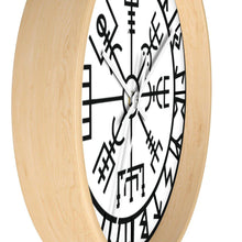 Load image into Gallery viewer, Viking Vegvisir Wayfinder Compass Wall clock