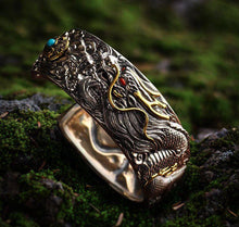 Load image into Gallery viewer, Dragon Metal Viking Bracelet