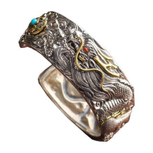 Load image into Gallery viewer, Dragon Metal Viking Bracelet