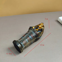 Load image into Gallery viewer, Egyptian Pharaoh Tutankhamun Bust Statue