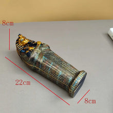 Load image into Gallery viewer, Egyptian Pharaoh Tutankhamun Bust Statue