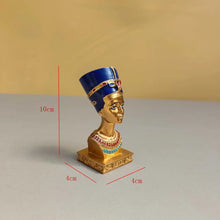 Load image into Gallery viewer, Egyptian Pharaoh Tutankhamun Bust Statue