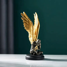 Load image into Gallery viewer, Gold Angel Statue