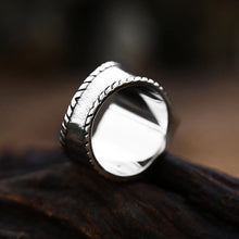 Load image into Gallery viewer, Hammer of Thor Steel Viking Ring for Men
