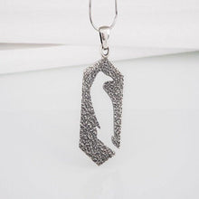 Load image into Gallery viewer, Handcrafted 925 silver Raven pendant with gems and ornament, unique Viking jewelry