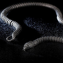 Load image into Gallery viewer, Jormungandr Segmented Viking Steel Necklace