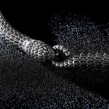 Load image into Gallery viewer, Jormungandr Segmented Viking Steel Necklace