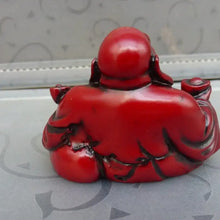 Load image into Gallery viewer, Red Laughing Buddha Statue - CHINA
