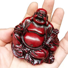 Load image into Gallery viewer, Red Laughing Buddha Statue - CHINA