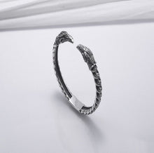 Load image into Gallery viewer, Silver Viking Odins Ravens Bracelet