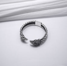 Load image into Gallery viewer, Silver Viking Odins Ravens Bracelet