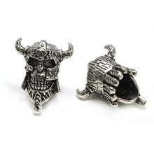 Load image into Gallery viewer, Skull Viking Warrior Beard Beads