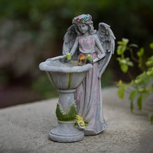 Load image into Gallery viewer, Solar Garden Angel Statue - Angel