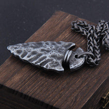 Load image into Gallery viewer, The Helm of Awe Viking Necklace