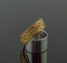 Load image into Gallery viewer, Viking Urnes Ring in 14K/18K Gold | Handcrafted Historical Jewelry