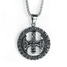 Load image into Gallery viewer, Viking Chain Necklace With Rune Axe Pendant