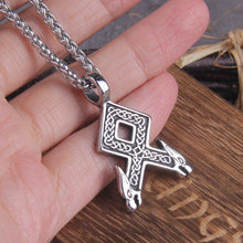 Load image into Gallery viewer, Viking Knotwork Stainless Steel Necklace