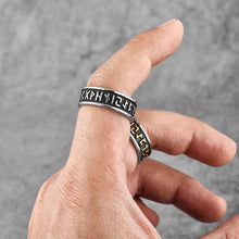 Load image into Gallery viewer, Viking Norse Futhark Ring