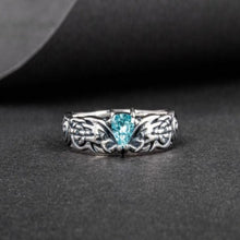Load image into Gallery viewer, Authentic Sterling Silver Viking Ring | Custom Fit Nordic Jewelry