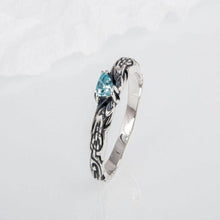 Load image into Gallery viewer, Authentic Sterling Silver Viking Ring | Custom Fit Nordic Jewelry