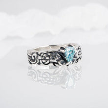 Load image into Gallery viewer, Authentic Sterling Silver Viking Ring | Custom Fit Nordic Jewelry