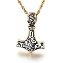 Load image into Gallery viewer, Viking Thor's Hammer Necklace