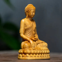 Load image into Gallery viewer, Wood Buddha Statue - 1